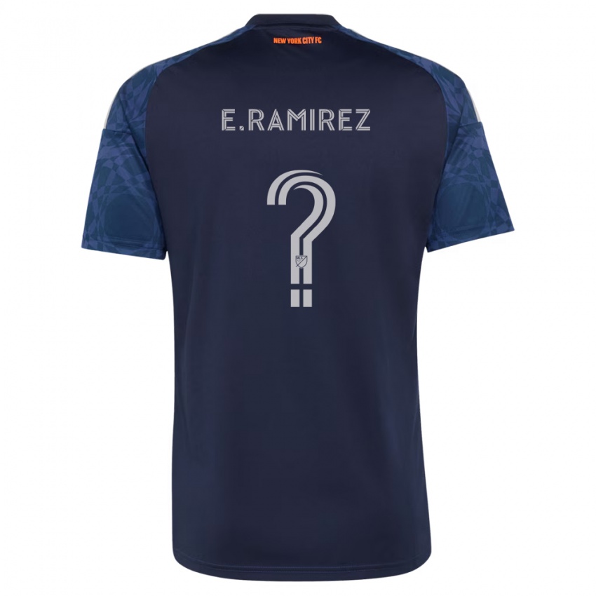 נשים Erik Ramirez #0 כחול עמוק לבן הרחק ג'רזי 2026/27 חולצה קצרה
