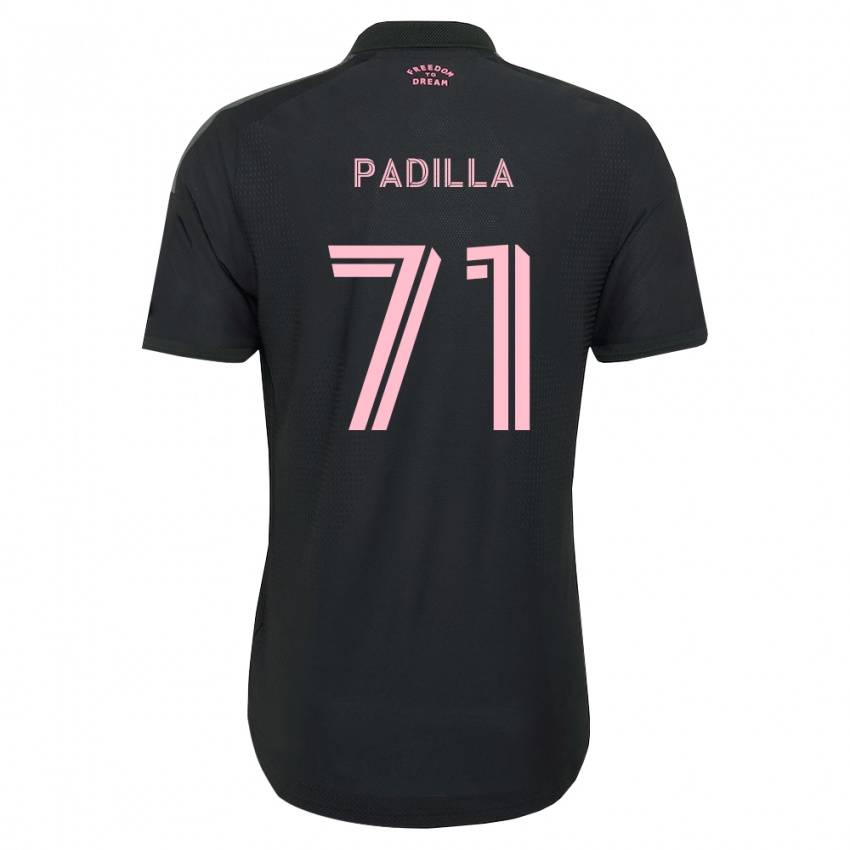 נשים Alexander Padilla #71 ורוד שחור לבן הרחק ג'רזי 2026/27 חולצה קצרה