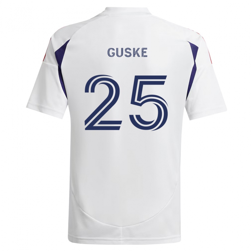 נשים Colin Guske #25 כחול מלכותי אדום חום הרחק ג'רזי 2026/27 חולצה קצרה