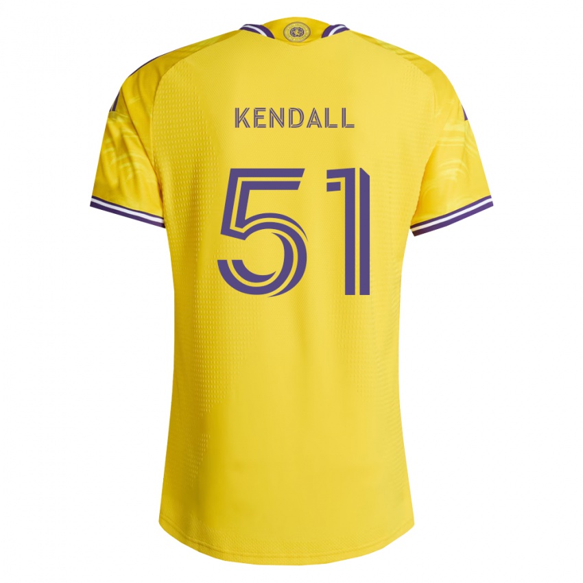 נשים Brady Kendall #51 סגול צהוב הרחק ג'רזי 2026/27 חולצה קצרה