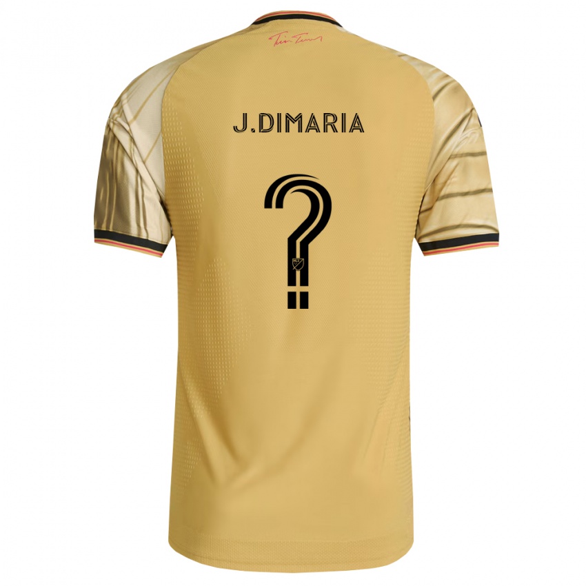 נשים John Dimaria #0 חום צהוב שחור הרחק ג'רזי 2026/27 חולצה קצרה