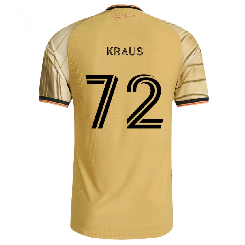 נשים Kane Kraus #72 חום צהוב שחור הרחק ג'רזי 2026/27 חולצה קצרה
