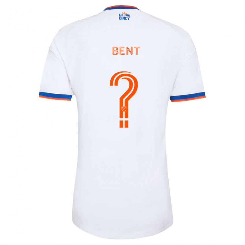 נשים Brandon Bent #0 לבן כחול צי כתום הרחק ג'רזי 2026/27 חולצה קצרה