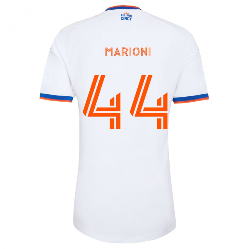 נשים Giovanni Marioni #44 לבן כחול צי כתום הרחק ג'רזי 2026/27 חולצה קצרה