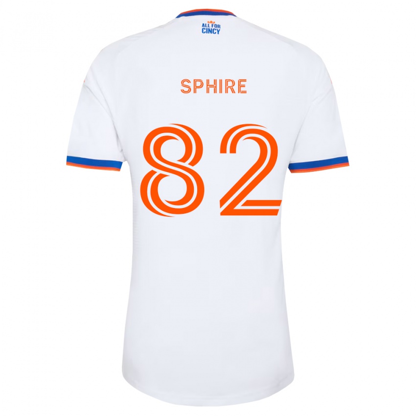 נשים Camden Sphire #82 לבן כחול צי כתום הרחק ג'רזי 2026/27 חולצה קצרה