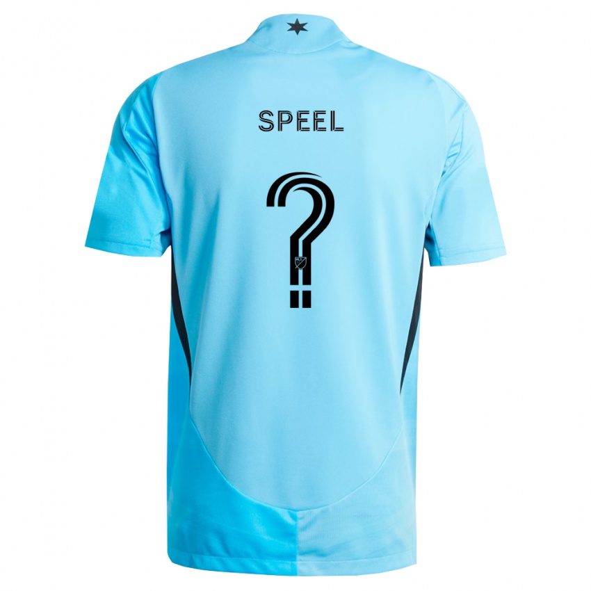 נשים Wessel Speel #0 כחול בהיר שחור הרחק ג'רזי 2026/27 חולצה קצרה