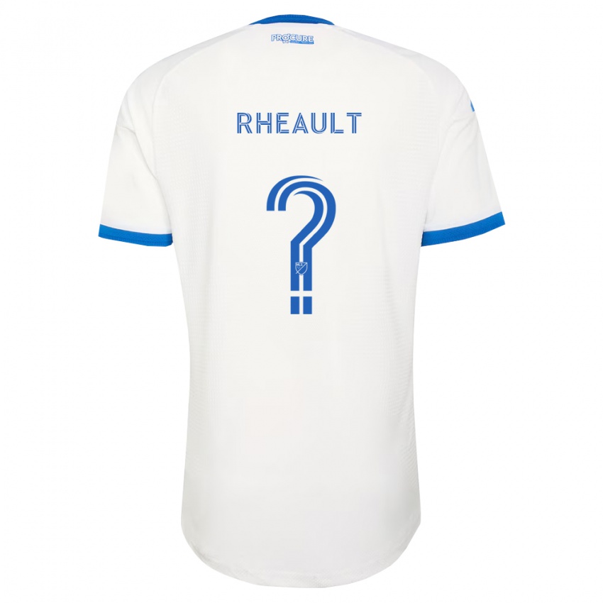נשים Lucas Rheault #0 כחול שמיים לבן הרחק ג'רזי 2026/27 חולצה קצרה