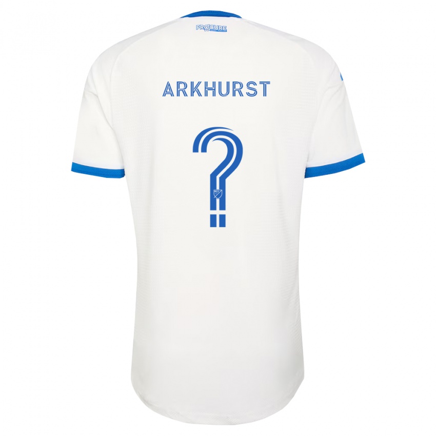 נשים Leon Arkhurst #0 כחול שמיים לבן הרחק ג'רזי 2026/27 חולצה קצרה