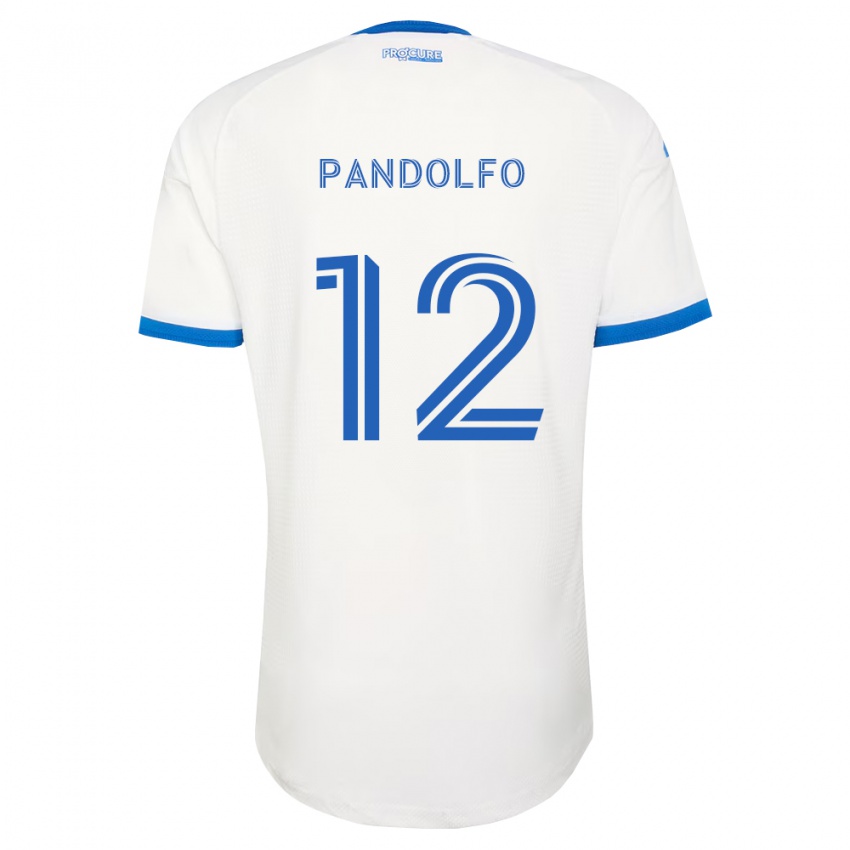 נשים Gabriel Pandolfo #12 כחול שמיים לבן הרחק ג'רזי 2026/27 חולצה קצרה