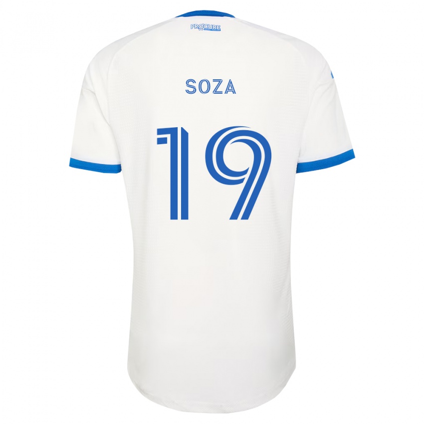 נשים Joel Soza #19 כחול שמיים לבן הרחק ג'רזי 2026/27 חולצה קצרה
