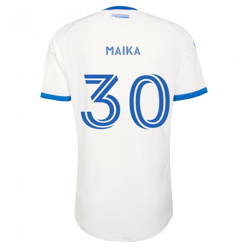 נשים Valcourt Maika #30 כחול שמיים לבן הרחק ג'רזי 2026/27 חולצה קצרה