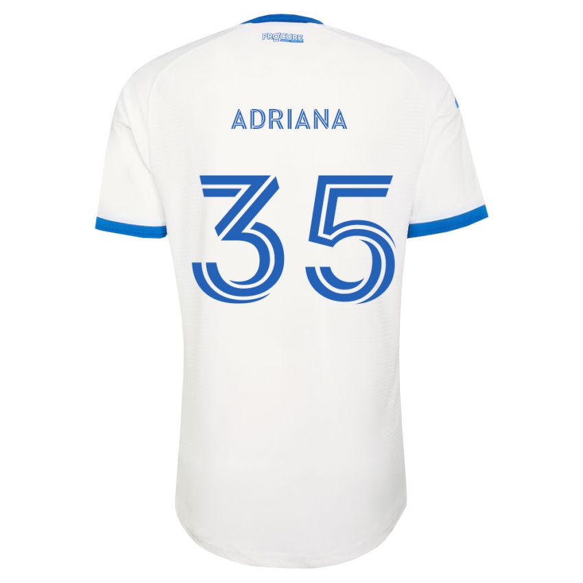 נשים Teoli Adriana #35 כחול שמיים לבן הרחק ג'רזי 2026/27 חולצה קצרה