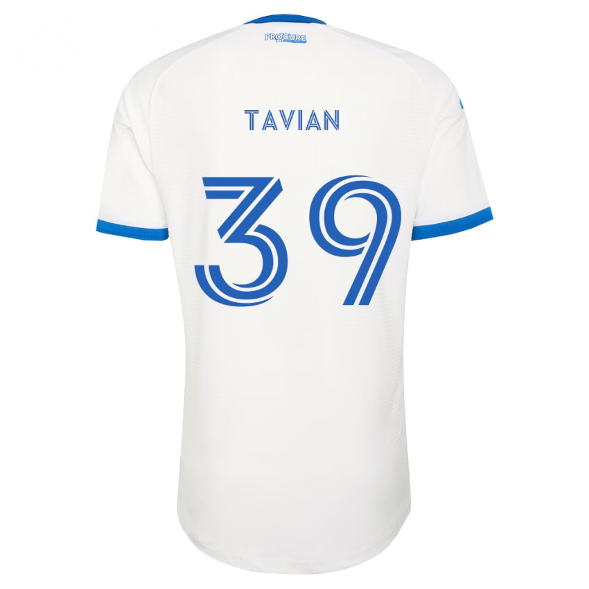 נשים Vandendort Tavian #39 כחול שמיים לבן הרחק ג'רזי 2026/27 חולצה קצרה