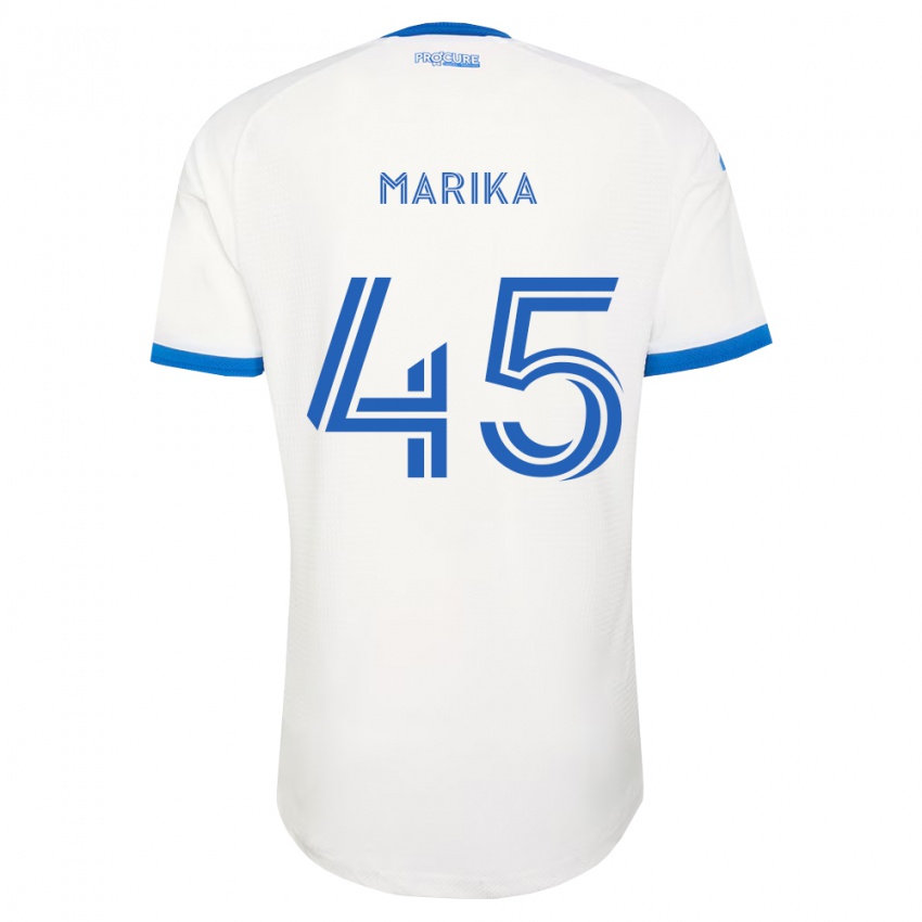 נשים Cregheur Marika #45 כחול שמיים לבן הרחק ג'רזי 2026/27 חולצה קצרה