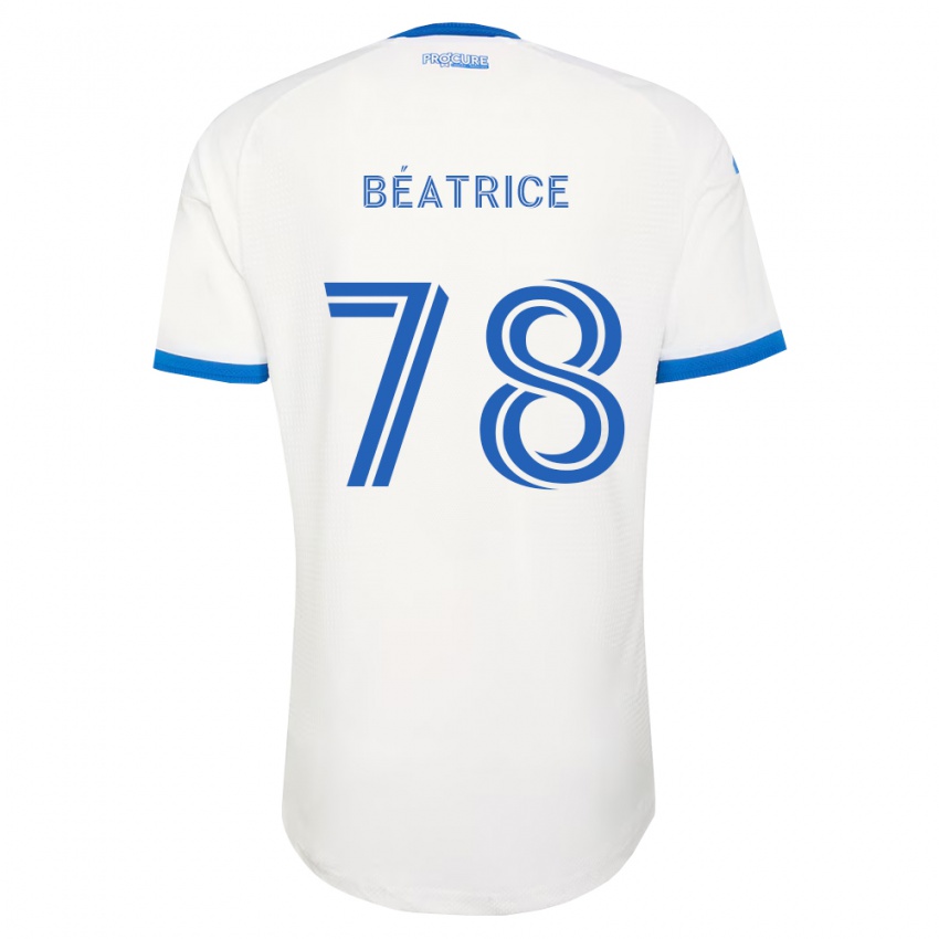 נשים Forcier Béatrice #78 כחול שמיים לבן הרחק ג'רזי 2026/27 חולצה קצרה