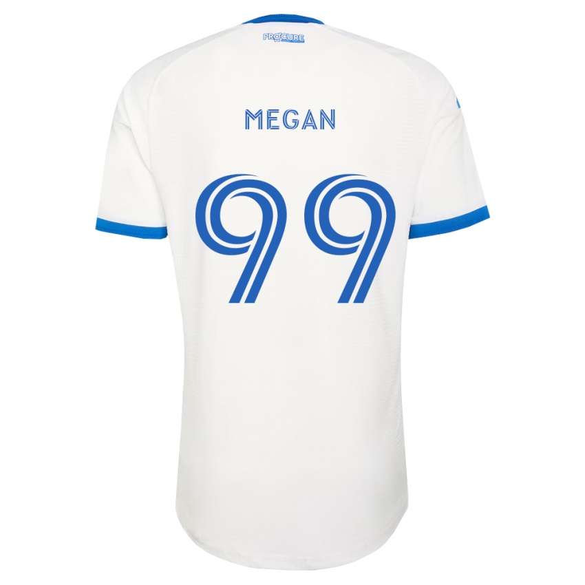 נשים Lemieux Megan #99 כחול שמיים לבן הרחק ג'רזי 2026/27 חולצה קצרה