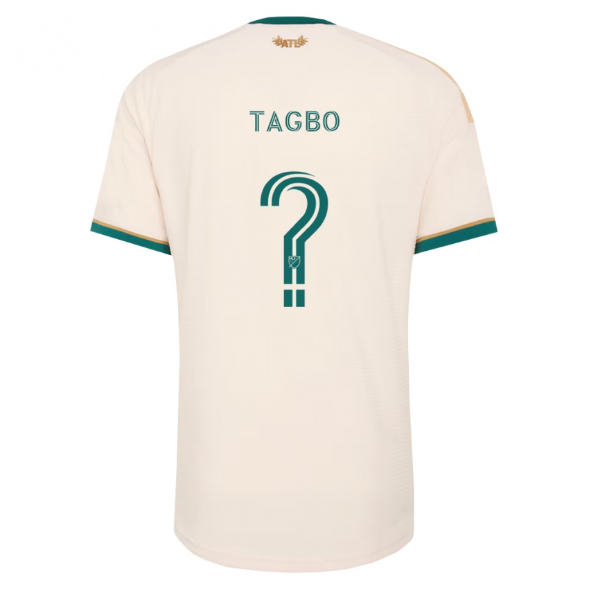 נשים Daniel Tagbo #0 ירוק שמפניה הרחק ג'רזי 2026/27 חולצה קצרה