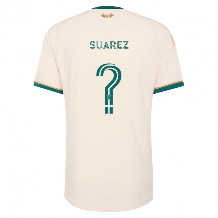 נשים Santiago Suarez #0 ירוק שמפניה הרחק ג'רזי 2026/27 חולצה קצרה