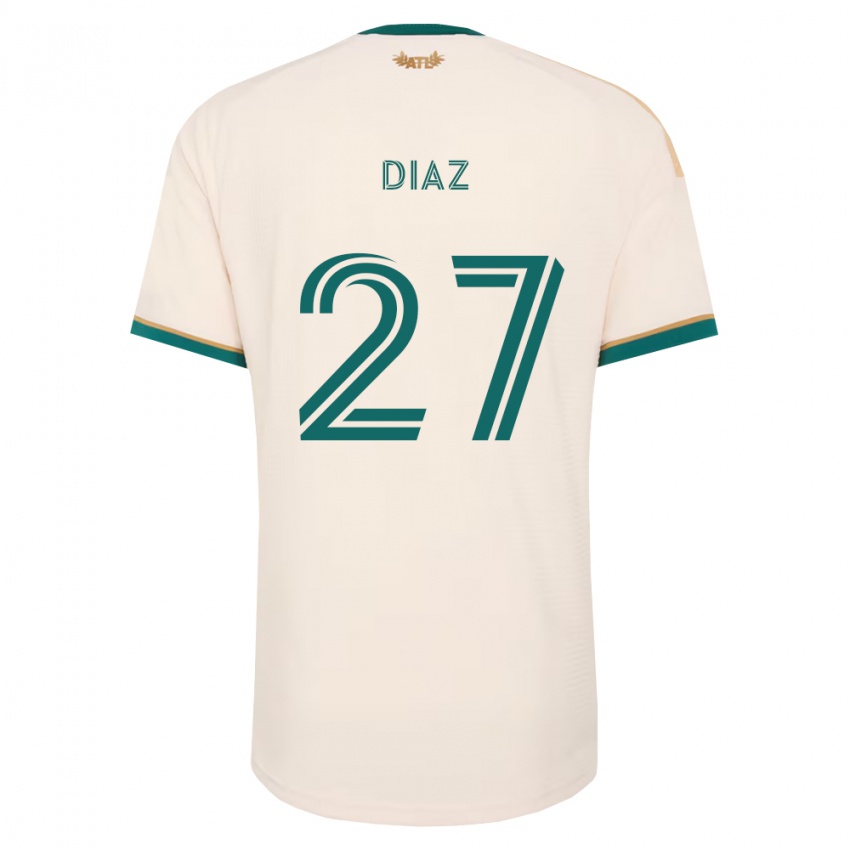נשים פאולו דיאס #27 ירוק שמפניה הרחק ג'רזי 2026/27 חולצה קצרה