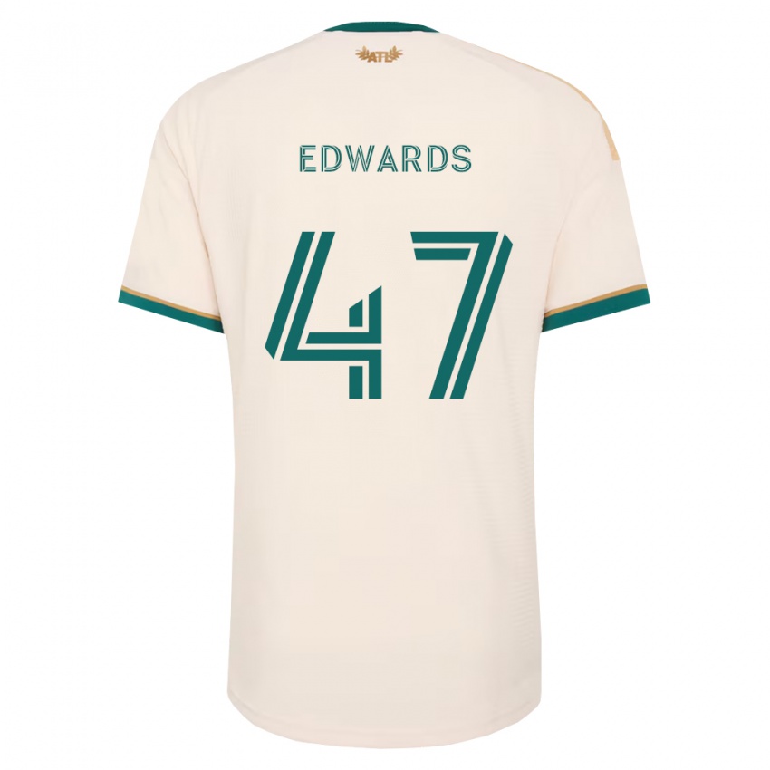 נשים Matthew Edwards #47 ירוק שמפניה הרחק ג'רזי 2026/27 חולצה קצרה