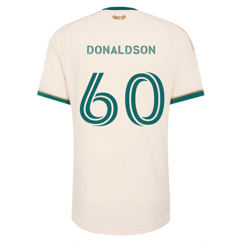 נשים James Donaldson #60 ירוק שמפניה הרחק ג'רזי 2026/27 חולצה קצרה