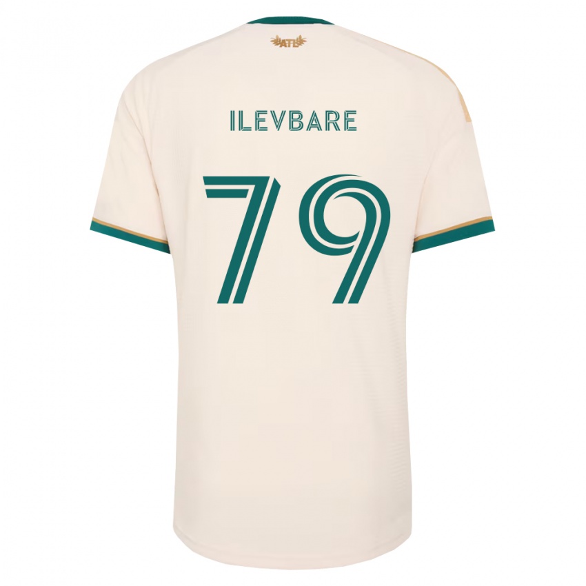 נשים David Ilevbare #79 ירוק שמפניה הרחק ג'רזי 2026/27 חולצה קצרה