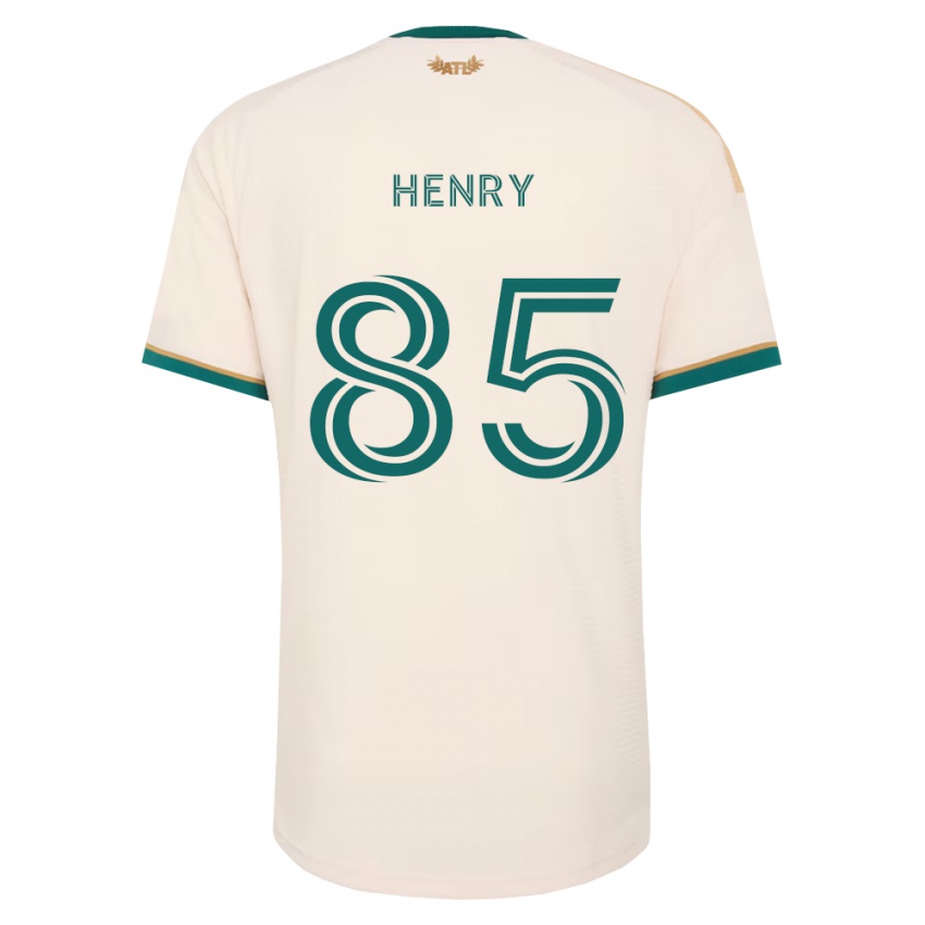 נשים Amir Henry #85 ירוק שמפניה הרחק ג'רזי 2026/27 חולצה קצרה