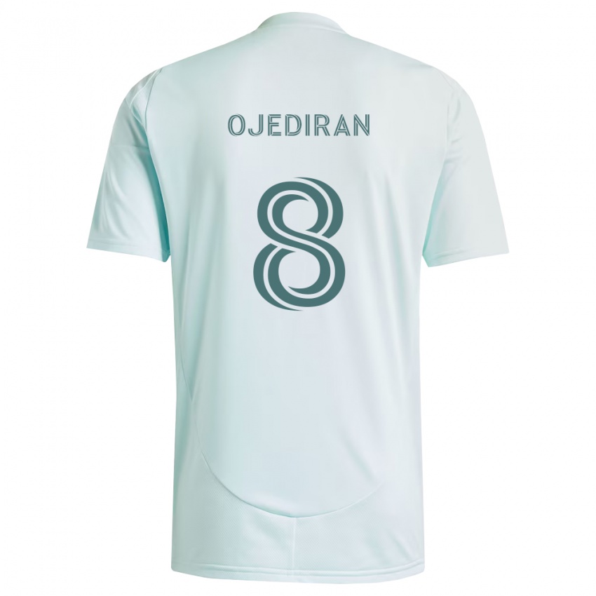 נשים Hamzat Ojediran #8 לבן ירוק בהיר הרחק ג'רזי 2026/27 חולצה קצרה