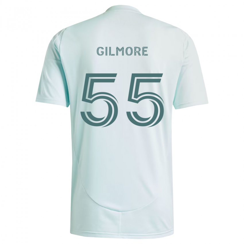 נשים Grant Gilmore #55 לבן ירוק בהיר הרחק ג'רזי 2026/27 חולצה קצרה