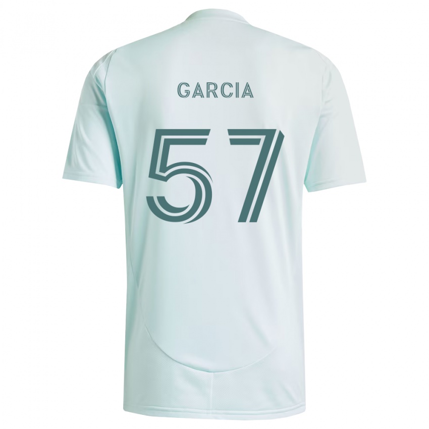 נשים Rogelio Garcia #57 לבן ירוק בהיר הרחק ג'רזי 2026/27 חולצה קצרה
