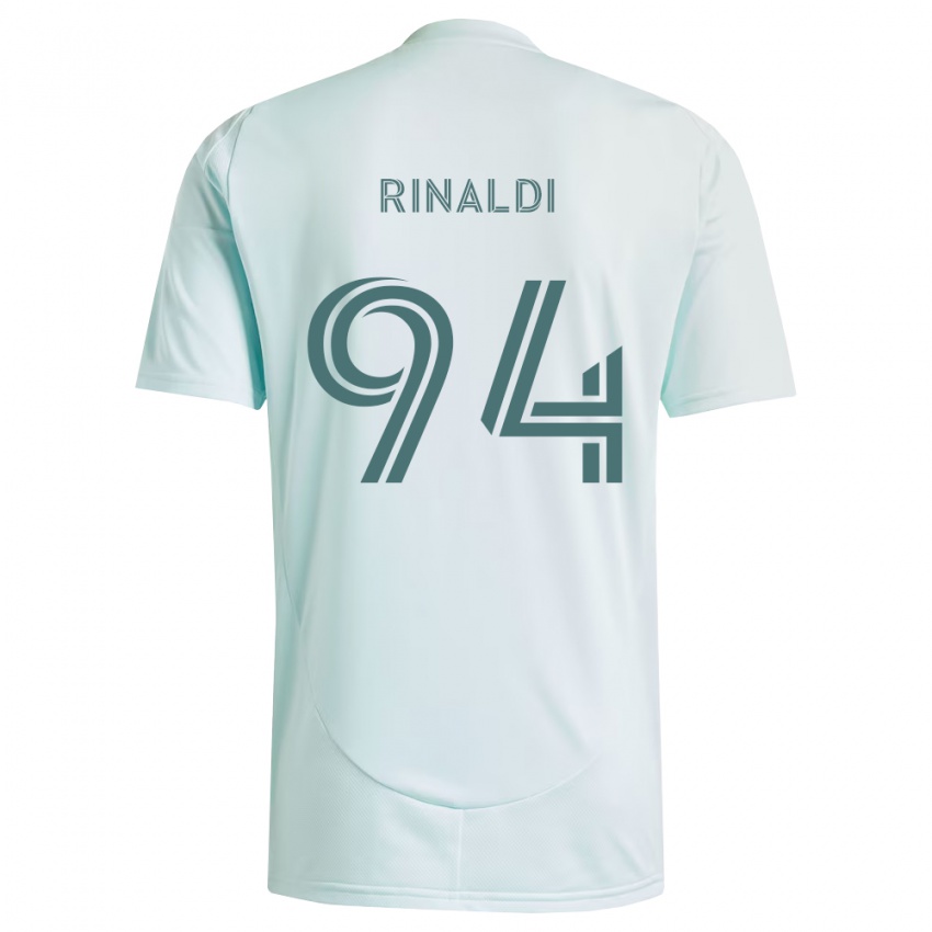 נשים Vincent Rinaldi #94 לבן ירוק בהיר הרחק ג'רזי 2026/27 חולצה קצרה