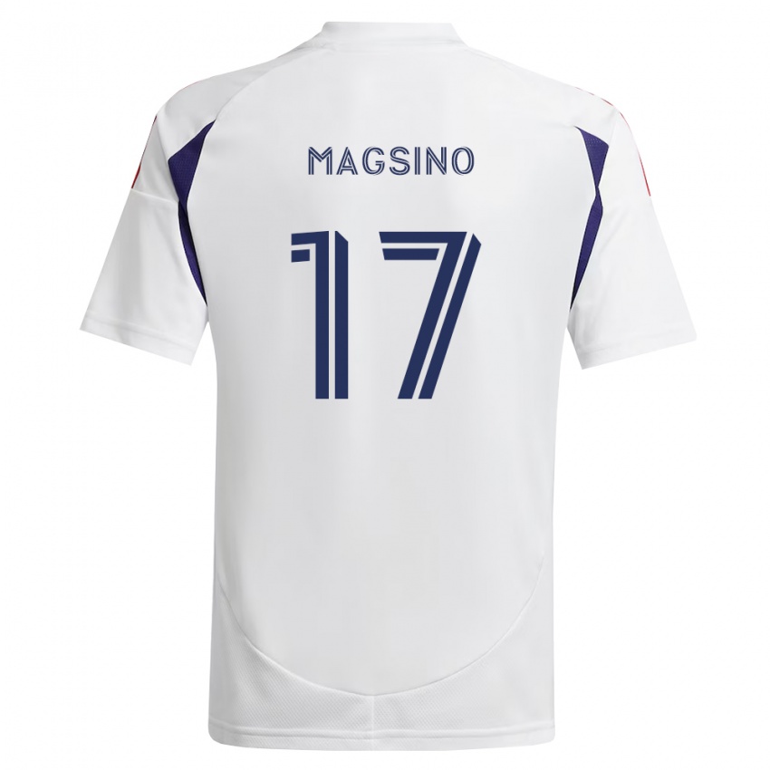 נשים Reignen Magsino #17 כחול מלכותי אדום חום הרחק ג'רזי 2026/27 חולצה קצרה