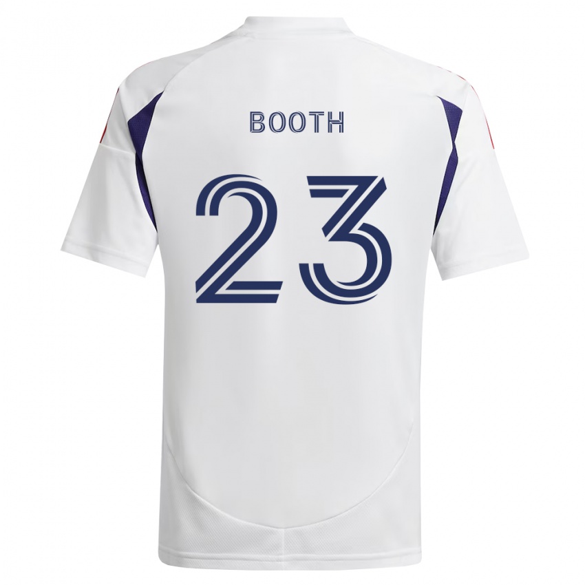 נשים Zach Booth #23 כחול מלכותי אדום חום הרחק ג'רזי 2026/27 חולצה קצרה