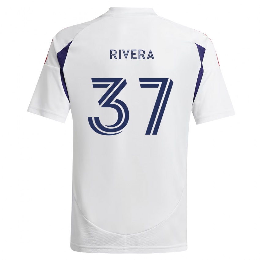 נשים Luis Rivera #37 כחול מלכותי אדום חום הרחק ג'רזי 2026/27 חולצה קצרה
