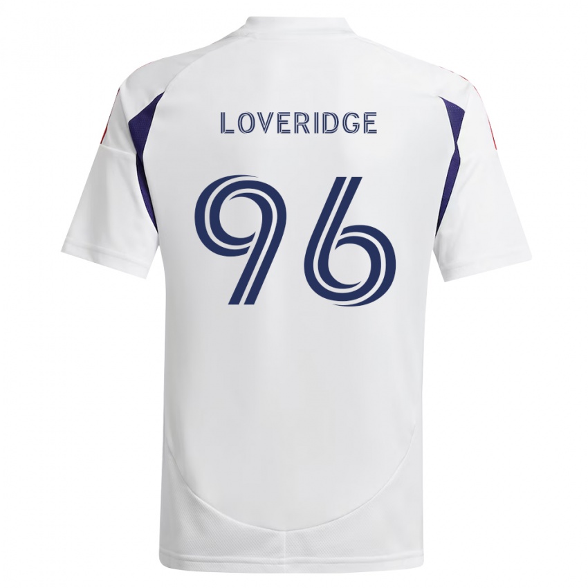 נשים Pete Loveridge #96 כחול מלכותי אדום חום הרחק ג'רזי 2026/27 חולצה קצרה