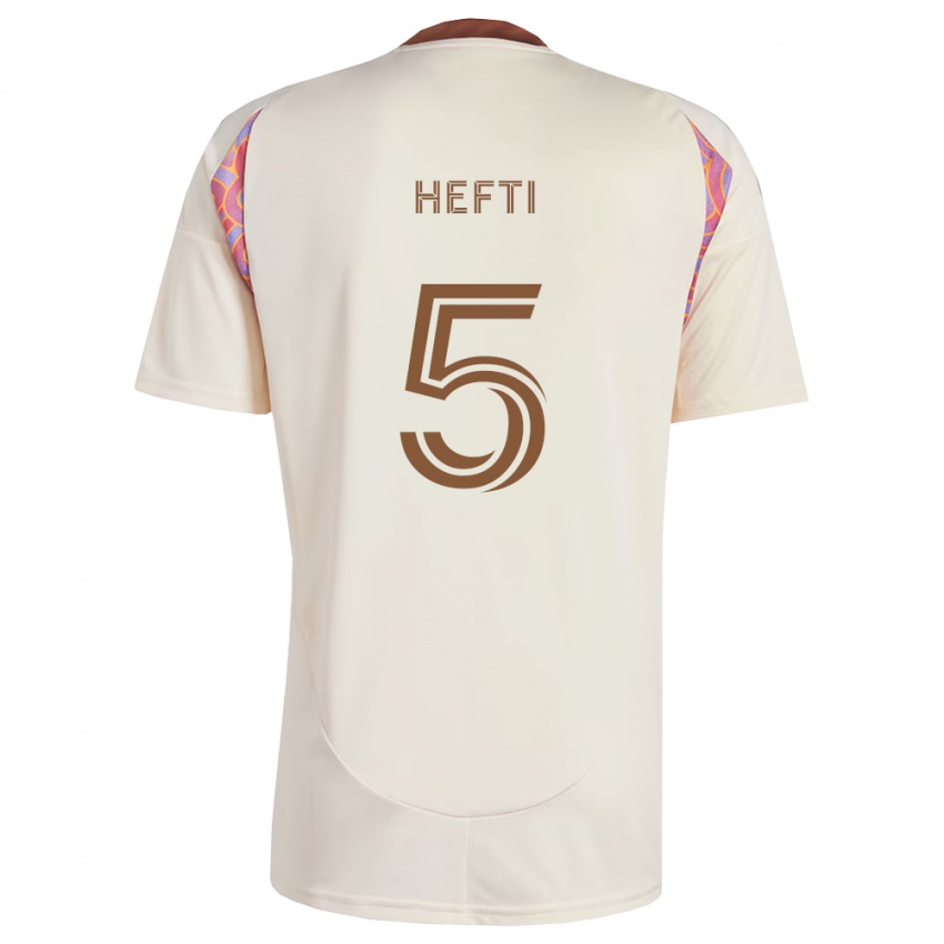 נשים סילבן הפטי #5 ורוד מחוץ לארץ הרחק ג'רזי 2026/27 חולצה קצרה