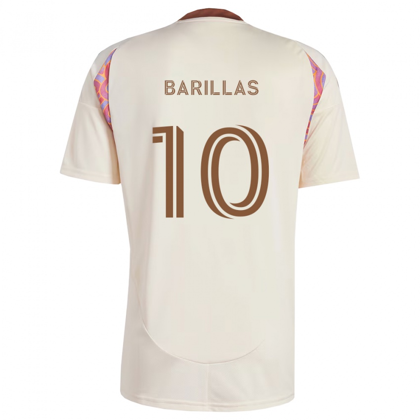 נשים Mayson Barillas #10 ורוד מחוץ לארץ הרחק ג'רזי 2026/27 חולצה קצרה