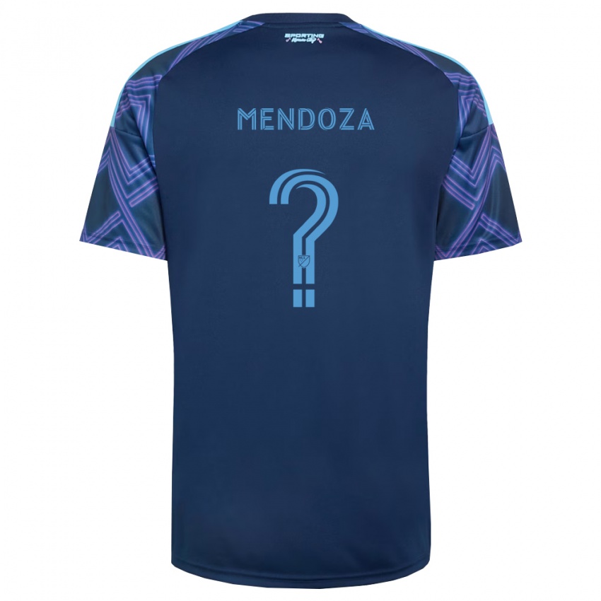 נשים Renan Mendoza #0 כחול מלכותי סגול הרחק ג'רזי 2026/27 חולצה קצרה