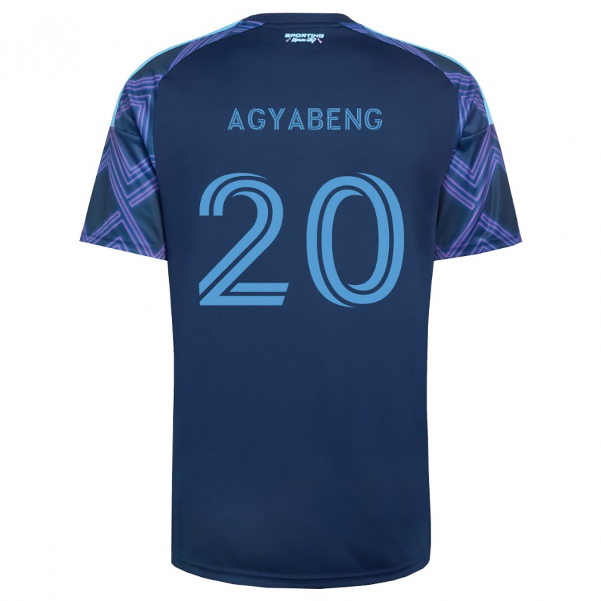 נשים Kwaku Agyabeng #20 כחול מלכותי סגול הרחק ג'רזי 2026/27 חולצה קצרה