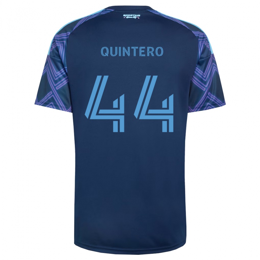 נשים Gael Quintero #44 כחול מלכותי סגול הרחק ג'רזי 2026/27 חולצה קצרה