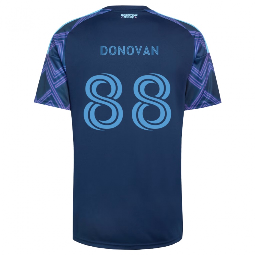 נשים Shane Donovan #88 כחול מלכותי סגול הרחק ג'רזי 2026/27 חולצה קצרה