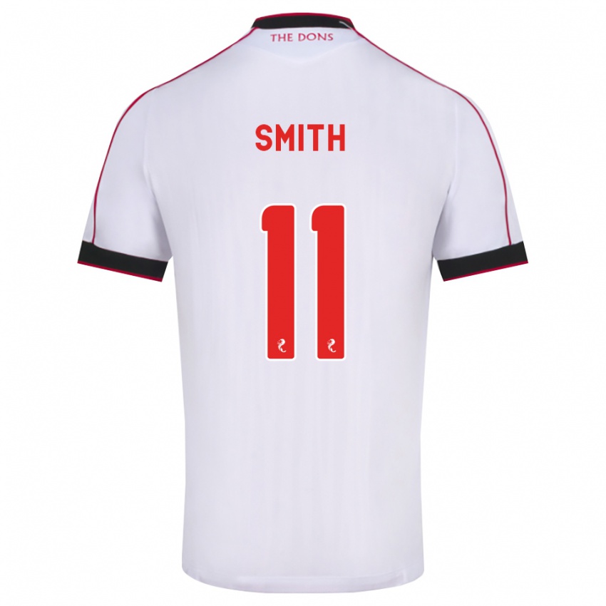 נשים Lewis Smith #11 שחור אדום לבן הרחק ג'רזי 2026/27 חולצה קצרה