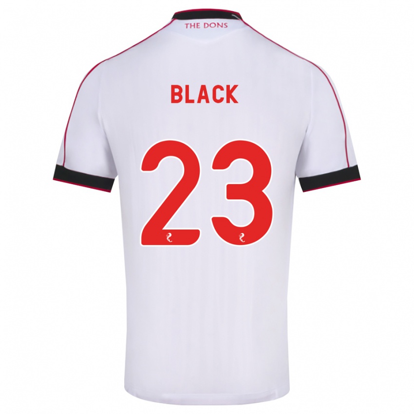 נשים Aimee Black #23 שחור אדום לבן הרחק ג'רזי 2026/27 חולצה קצרה
