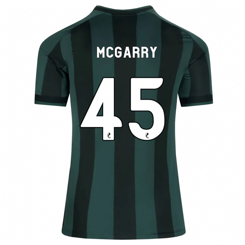 נשים Shea Mcgarry #45 אפור דהוי שחור הרחק ג'רזי 2026/27 חולצה קצרה