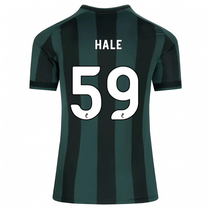 נשים Finlay Hale #59 אפור דהוי שחור הרחק ג'רזי 2026/27 חולצה קצרה