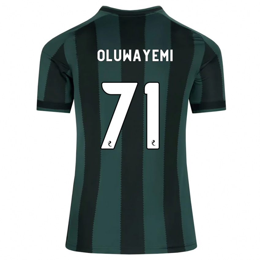 נשים Tobi Oluwayemi #71 אפור דהוי שחור הרחק ג'רזי 2026/27 חולצה קצרה