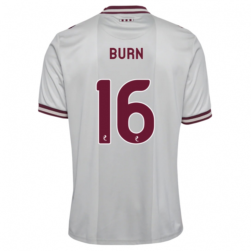 נשים Gregor Burn #16 לבן בורגונדי הרחק ג'רזי 2026/27 חולצה קצרה