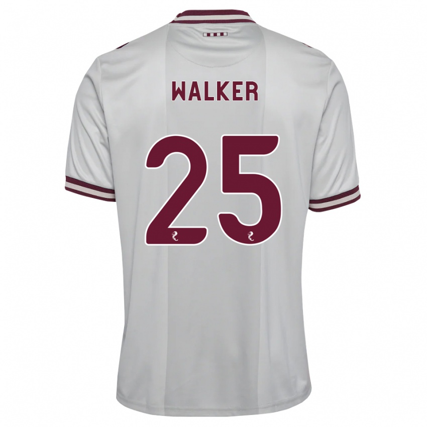 נשים Liam Walker #25 לבן בורגונדי הרחק ג'רזי 2026/27 חולצה קצרה