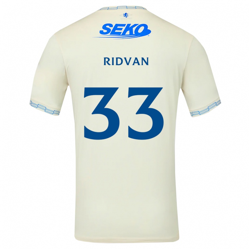 נשים רידוואן יילמאז #33 כחול שמיים עמוק לבן הרחק ג'רזי 2026/27 חולצה קצרה
