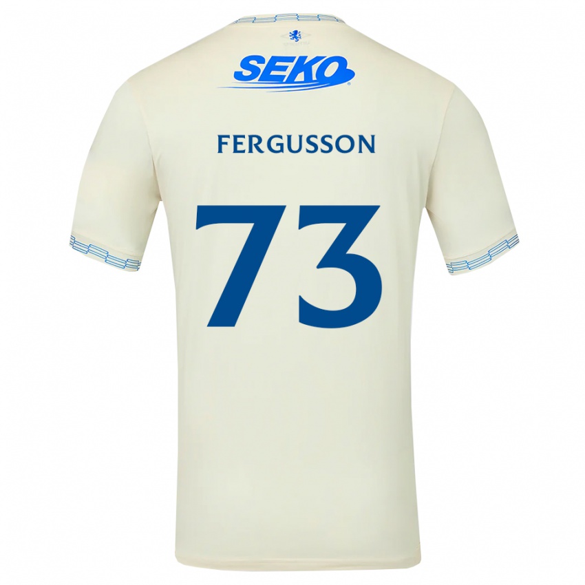 נשים Coben Fergusson #73 כחול שמיים עמוק לבן הרחק ג'רזי 2026/27 חולצה קצרה